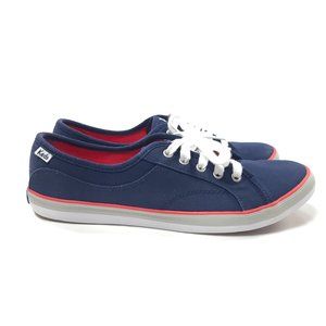 Keds Women Sz 8.5 Blue Low Canvas Sneaker Casual Classic